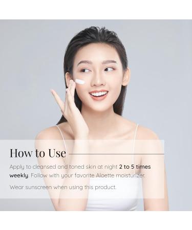 Aloette Retinol Serum for Face | Hydrating Vitamin C & Niacinamide | Brightens Skin Reduces Fine Lines | 0.54 Oz - International Shipping Available - Buy Online on GoSupps.com