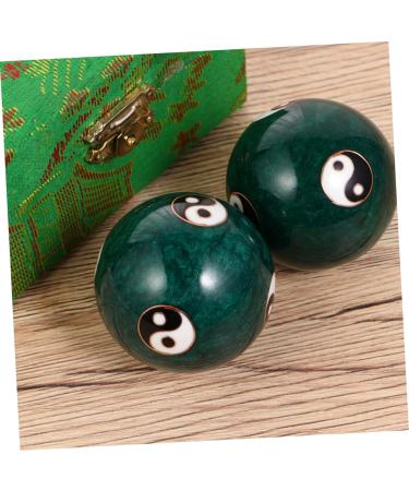 Magiclulu Baoding Balls - Discover Health & Wellness | 2 Pairs Marble Massage Balls for Relaxation & Gift Ideas - Buy Online on GoSupps.com