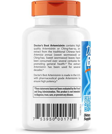 Doctor's Best Artemisinin 100 mg - 90 Veggie Caps for Immune Support - Buy Online on GoSupps.com