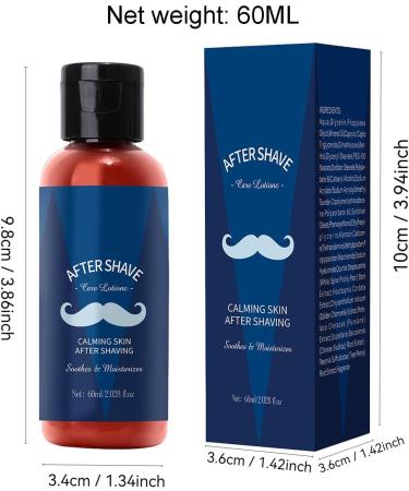  Mlllokfki Hydrating Aftershave Lotion | Calming Aftershave for Men | Men's Aftershave Hydration | Aftershave Soothing Lotion Hydration Lotion for Men Aftershave for Sensitive Skin - Buy Online on GoSupps.com