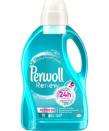 Perwoll Renew Refresh Liquid Detergent - 25 Washes Odor-Neutralizing Formula for Whites & Colors | Hygiene Laundry Care - Buy Online on GoSupps.com