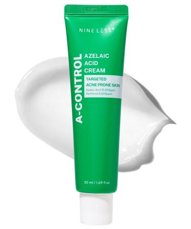 A-Control Azelaic Acid Cream Korean Blemish Clear Moisturizer for Face - Acne-Fighting & Hydrating for Clearer Skin - Blemish Relief Soothing Recovery 1.69oz.