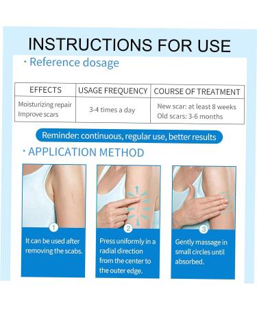 Advanced Scar Removal Gel - Skin Repairing & Tightening Ointment for Scar Marks - Effective Treatment - Buy Online on GoSupps.com