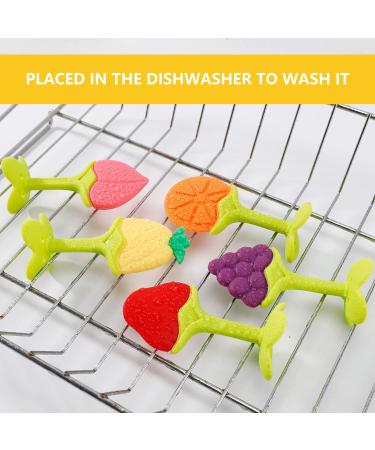 NASHRIO Baby Teething Toys Pack of 5 - BPA Free Silicone Teethers for Newborns - Natural, Organic, and Freezer Safe - Perfect Baby Shower Gift - Buy Online on GoSupps.com