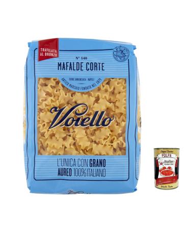 Barilla Volelo Pasa Maphalda Corta pasta 100 Italian N140 20 x 500 g + Italian gourmet of Polpa 400 g