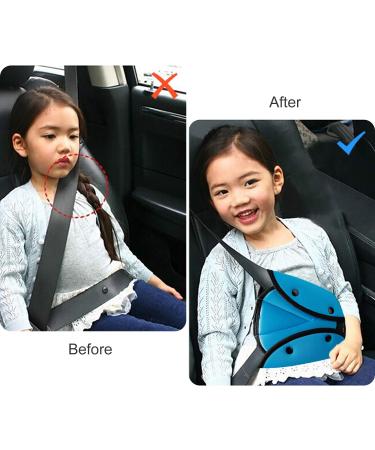 HONGXIN-SHOP Seatbelt Adjuster | Car Safety Harness Strap | Seat Belt Protector Clip Covers | Purple Blue | 2 Pieces - Buy Online on GoSupps.com