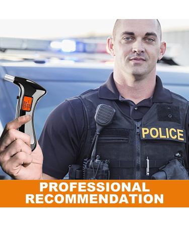 2022 Professional Breathalyzer  Portable Breath Alcohol Tester Digital LED Screen Auto Power Off and Sound Alarm  for Drivers Or Home Use (5.12 x 3.19 x 1.46 Inch) - Buy Online on GoSupps.com