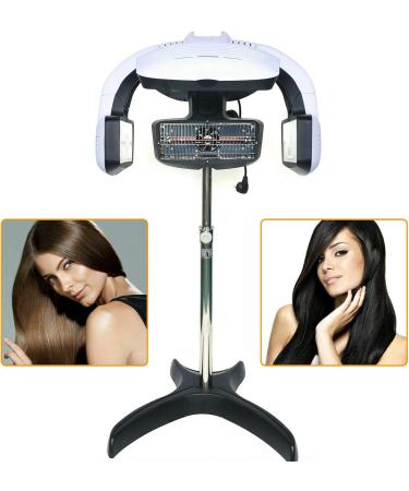 Ribasubb 800W Professional Hair Dryer Hood - Adjustable Height & Temperature for Salon Use - Buy Online on GoSupps.com