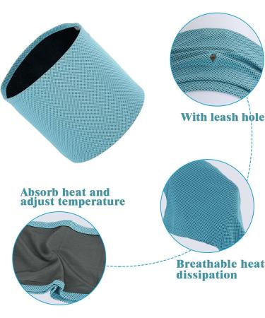 Ekong Dogs Halle Halle Cooling Collar - Breathable Heat Discharge Bandana for Dogs - Summer Cooling Solution for Cold Dogs (45 x 13cm) - Buy Online on GoSupps.com
