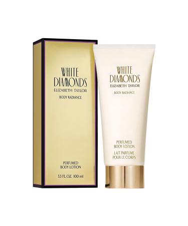 Elizabeth Taylor White Diamonds Women Body Lotion 3.3 oz White Diamonds 3.3 Ounce (Pack of 1)