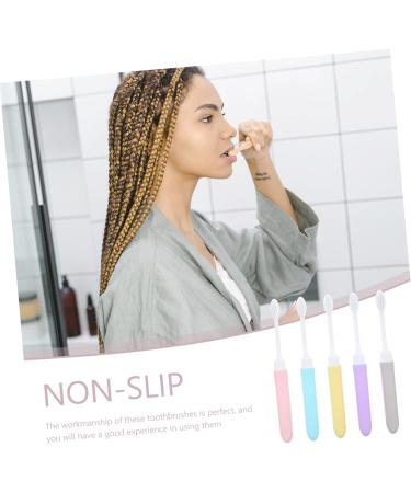 Mobestech 10 PTH Collapsible Travel Toothbrush - Foldable & Portable Travel Accessory for Adults | Ideal for Travel Trips - Buy Online on GoSupps.com