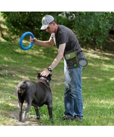 Waterproof Dog Food Bag for Training - Fttouuy XL Green with Carabiner - Ideal for International Shipping - Buy Online on GoSupps.com