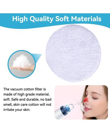 100pcs Microdermabrasion Filters 7 Sizes Cotton Filter Round Filtering Pads for Blackhead Removal Beauty Machine(40mm) - Buy Online on GoSupps.com