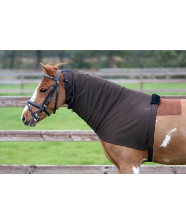 Half part horse eczema |Protection against insect bites |Gr.XS - XL |Perfect fit |Pleasant wear |Simply adjustable |Better freedom of movement l brown