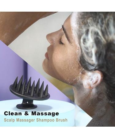 Bestool 3-Piece Curly Hair Detangling Brush Set with Spray Bottle - Silicone Shampoo Brush - Ideal for Natural, Thick, Wet, and Dry Hair (Black) - Buy Online on GoSupps.com