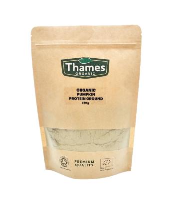 Thames Organic Organic Pumpkin Protein Ground | Plant-Based | Vegan | Gluten-Free | Nutrient-Rich Superfood 250g - Buy Online on GoSupps.com