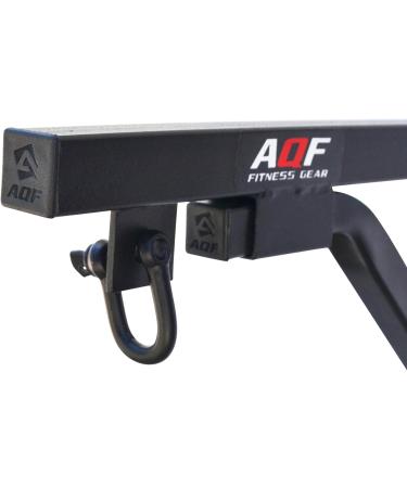 Buy AQF Steel Boxing Bag Wall Bracket with D-Shackle - Ideal for MMA & Muay Thai Training | Fitness Equipment for Home Use - Buy Online on GoSupps.com