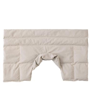 Grain pillow shoulder and neck pillow with collar.Our warmth snack pillow is a large alternative to the neck of the neck (raw white wheat)