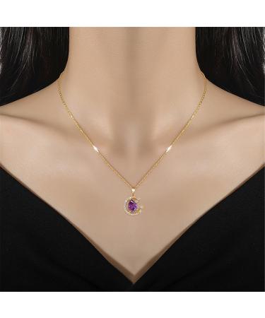 Oralgo Star Planet Pendant Necklace | Exquisite Adjustable Collarbone Jewelry for Women & Girls - Buy Online on GoSupps.com