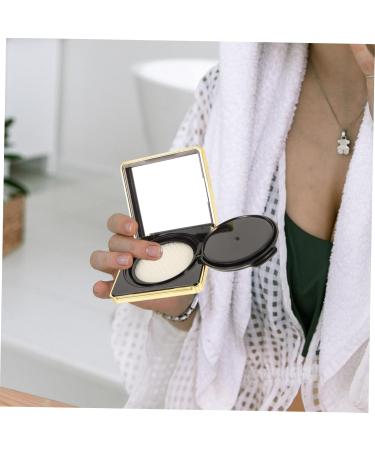 Ipetboom Empty Box Makeup Travel Containers Travel Cushion Foundation Case Make up Dressing Box 1 count (Pack of 1) Black - Buy Online on GoSupps.com