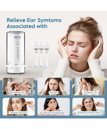 USB-Rechargeable Ear Irrigation Flushing System - 5 Modes Waterproof Ear Cleaner for Effective Earwax Removal | Ideal for Adults & Kids - Buy Online on GoSupps.com