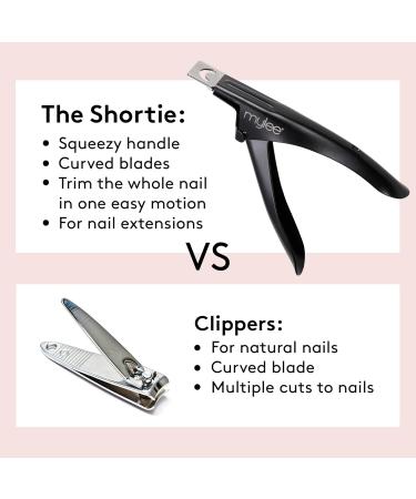 Mylee Shortie Nail Extension Clipper - Professional Tool for Precise & Durable Acrylic Nails Prep - Buy Online on GoSupps.com