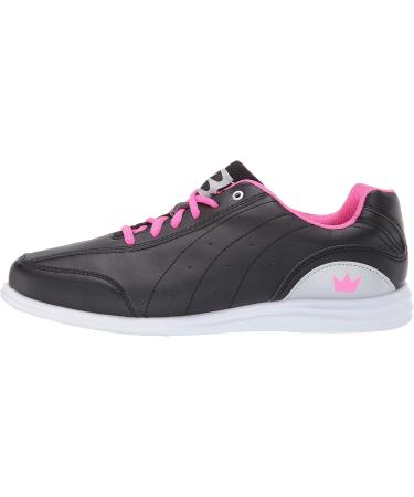 Brunswick Women's Slide Bowling Shoes 7.5 Black/Pink - Stylish and Comfortable - Buy Online on GoSupps.com