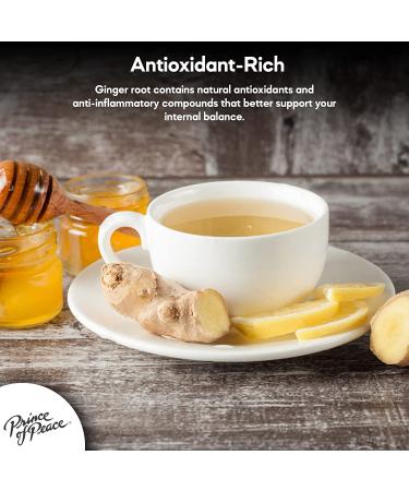 Instant Ginger Honey Crystals Family Value Pack 60 Sachets 18g per Sachets ( Total 38oz/ 1080g ) By Prince of Peace - Buy Online on GoSupps.com