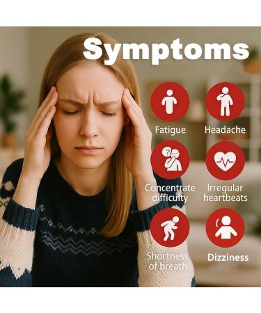 Iron Deficiency Test Kit at-Home Self-Testing Iron Level for Men Women Adults and Children - Buy Online on GoSupps.com