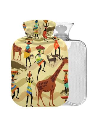 African female heat bottle with reference 1 l small warm-up bag for pain relief headache neck and shoulders BPA-free