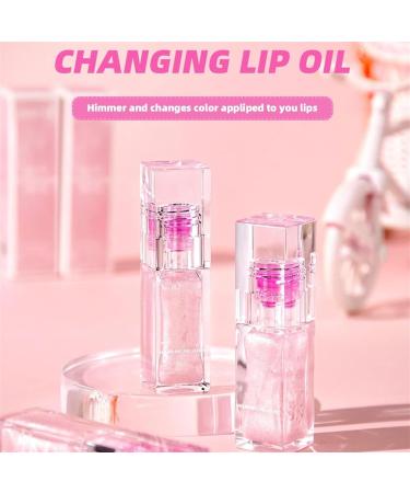 OTEB Magic Color Changing Lip Oil V2 Magic Color Changing Lip Oil V2 Van Bossup Cosmetics Ddgoods Lipgloss Boss Up Color Changing Lip Oil Temperatuur Veranderende Lipolie Color 3PCS - Buy Online on GoSupps.com