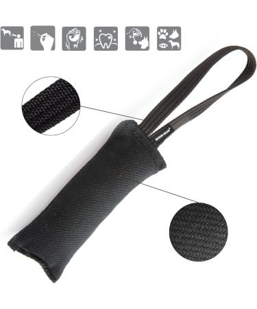 Dingo Gear Cotton Nylon Bite Sausage for Dog Training - IGP IPO Obedience Protection Sport - 20x7 cm Black (S00069) - Buy Online on GoSupps.com