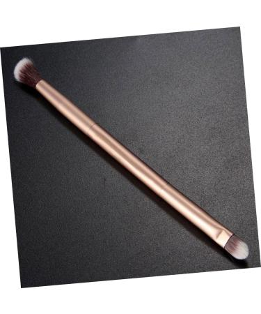 Double Ended Eyebrow & Eyeshadow Brush - Soft Vegan Bristles for Precision & Blending | Versatile Makeup Tool - Buy Online on GoSupps.com