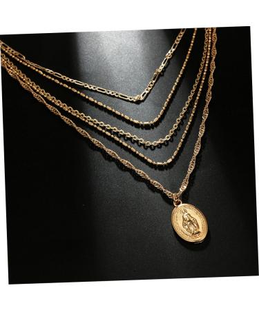 Yardenfun 5 J Necklace for Women Womens Necklace Lady Necklace Choker Necklace Collar Gem Miss Golden Necklace - Buy Online on GoSupps.com