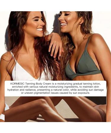 Crsetmyth Selftanning facial cream 60 g selftanning liquid for face and body selftanning lotion instant selftanner for a delicate and natural tan - Buy Online on GoSupps.com