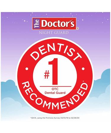 Doctor's NightGuard Teeth Grinding Custom-Fit Dental Guard - 6x5x4 Inch - Pack of 1 - Buy Online on GoSupps.com