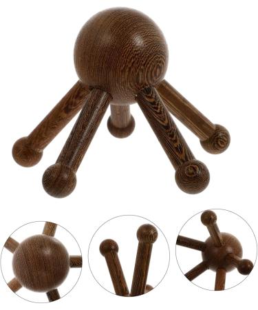 FRCOLOR 2 STK Wooden Scalp Massager - 5 Claws Manual Head Massage Tool for Relaxation & Hair Care - Buy Online on GoSupps.com