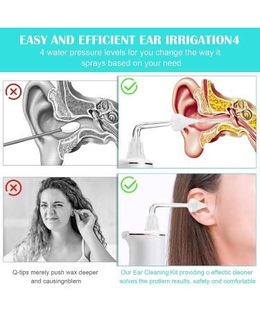 Grathia Electric Ear Wax Removal Kit - 360 Rotatable, 3 Pressure Modes - Effective for Adults and Kids - Buy Online on GoSupps.com