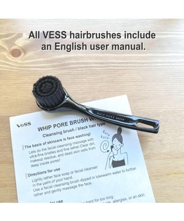 Japanese Soft Whip Pore Face Cleansing Brush by VESS | International Shipping | Gentle Exfoliation & Deep Cleanse - Buy Online on GoSupps.com