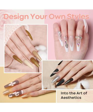 Modelones Acrylic Powder Set - 12 Colors for Fall Nail Art | Medium Drying & Pigmented Spring Summer Series | Ideal for 3D Carving & Gifts for Women - A6-Fall Winter - Buy Online on GoSupps.com