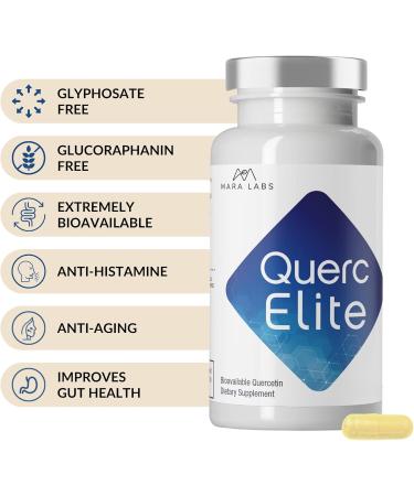 Mara Labs QuercElite Bioavailable Quercetin | 350 mg Quercetin and 250 mg Broccoli Seed Complex | 30 Vegan Capsules - Buy Online on GoSupps.com