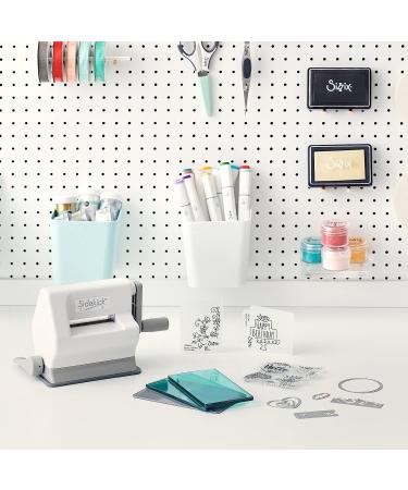 Sizzix Sidekick Starter Kit 661770: Portable Manual Die Cutting & Embossing Machine for Arts, Crafts, Scrapbooking & Cardmaking | 6.35 cm Opening - Buy Online on GoSupps.com