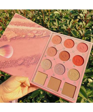 Christine Makeup Book Palette Make up Pallete 82 Color Eyeshadow Palette Colorful Makeup Multi-color Folding Three-Layer Book Makeup Long Lasting Eye Shadow Makeup Pallet Kit (2 Set) - Buy Online on GoSupps.com