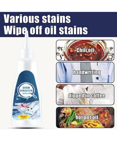 HONGJIANV Active Mold Clothing Stain Removal Agent Active Enzyme Clothing Stain Remover Active Enzyme Laundry Stain Remover - White Shirt Guardian (A-2PC) - Buy Online on GoSupps.com