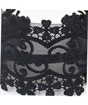 Beavorty boho head kerchief headbands lace black glitter headband fabric black lace headbands lace headbands for women headband with pearls lace headdress the fabric girl cloth Miss - Buy Online on GoSupps.com
