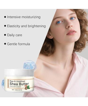 Beurre de karit bio brut 120 g soin hydratant intense pour le visage le corps et les cheveux soin naturel pour peaux s ches et sensibles v g talien pour tous les types de peau (120 g) - Buy Online on GoSupps.com