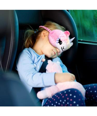 Zhanmai 8 Pcs Kids Cute Sleep Eye Masks - Soft Plush Blindfolds in Sheep & Unicorn Designs | Perfect for Home Travel & Naps - Buy Online on GoSupps.com