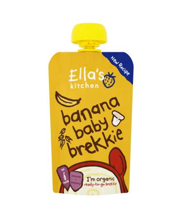 Ellas Kitchen 6 Month Organic Banana Baby Brekkie 100g