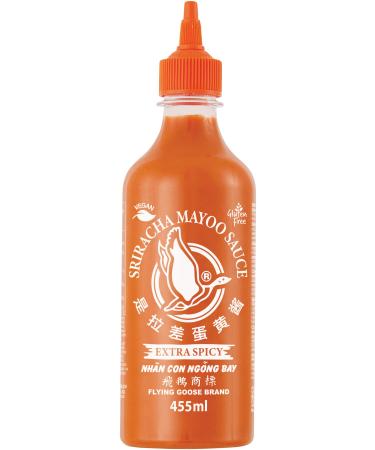 FLYING GOOSE chili sauce sriracha mayo sauce spicy - extra hot - 1 x 455ml