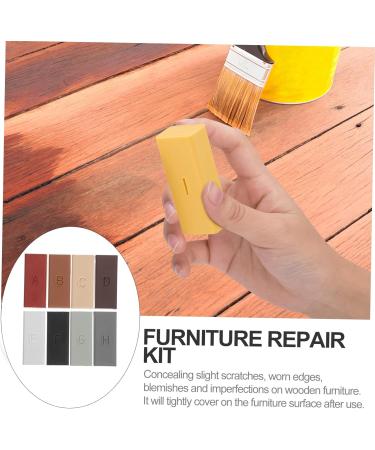 Premium Hardwood & Laminate Floor Repair Kit - Quick Drying Hard Wax Filler & Touch Up Set for Furniture & Tile - International Shipping Available - Buy Online on GoSupps.com